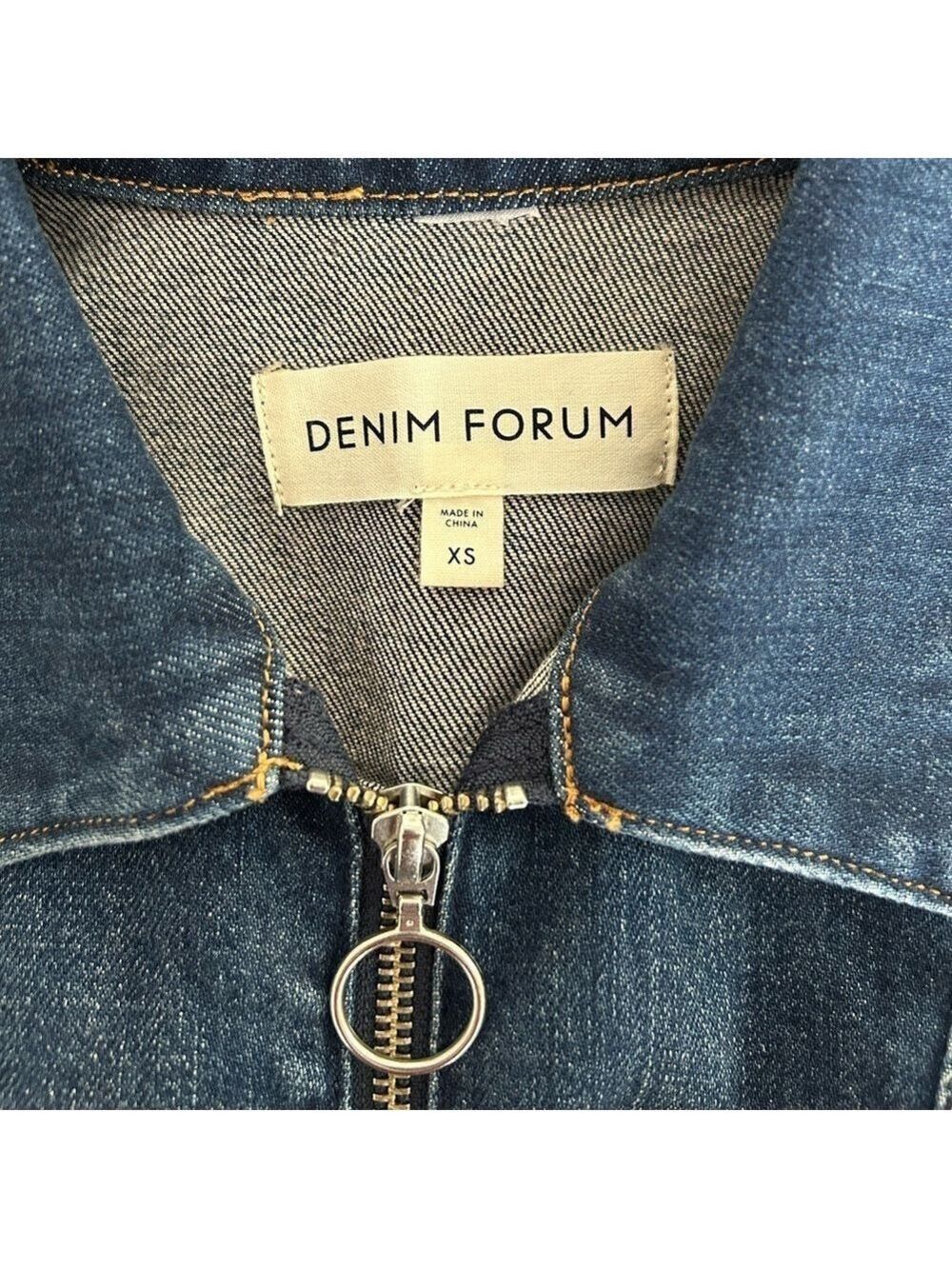 Aritzia Denim Forum The Francoise Jumpsuit, Size XSmall. - Picture 5 of 11